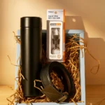 Signature Accessory Combo – Bottle, Belt & Keychain (3-in-1 Set)