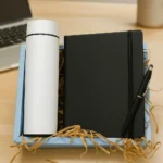 Essential Workday Kit - 3-in-1 Office Set – Diary + Pen + Bottle